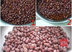 红豆咸粥的做法图解1