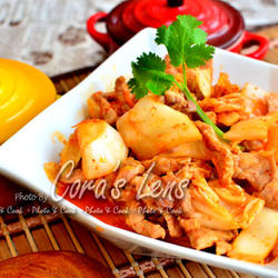 韩式泡菜炒猪肉的做法[图]