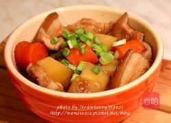 马铃薯炖肉的做法图解2