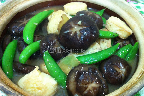 蚝油烩鲜菇