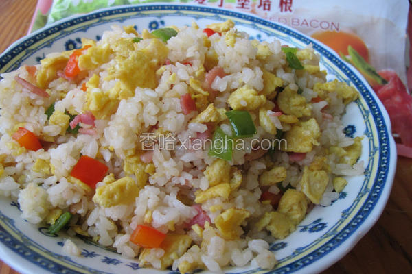 培根炒饭