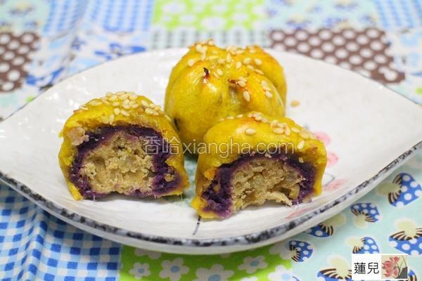 茶巾地瓜栗子烧