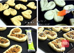 海苔肉松心面包的做法图解6