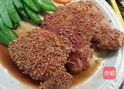 蜜汁芝麻猪排的做法图解7