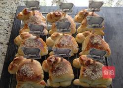 羊咩咩面包的做法图解34