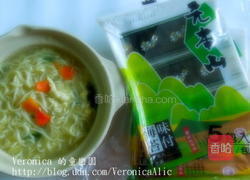 海苔泡面的做法图解2