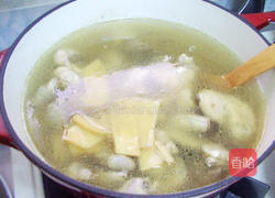 芥菜鲍鱼鲜鸡汤的做法图解7