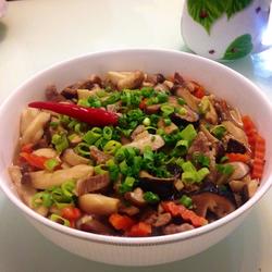 菇菇烩肉丝的做法[图]