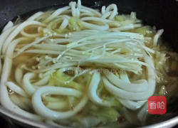 丸子乌冬面的做法图解4