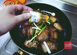葱烧肉的做法图解4