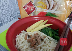 蔬菜拌面的做法图解5