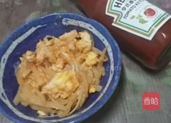 茄汁烩洋葱蛋的做法图解3