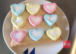 草莓棉花糖吐司的做法图解2