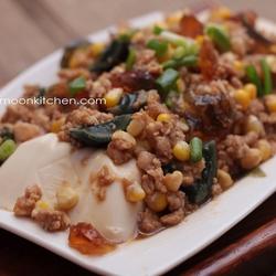 皮蛋肉碎蒸豆腐的做法[图]