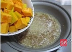 南瓜绞肉煮的做法图解4