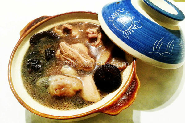 梅汁香菇鸡汤