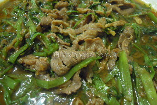 沙茶猪肉