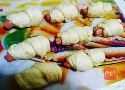 热狗面包卷的做法图解8