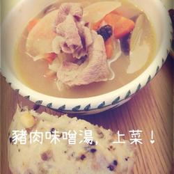 猪肉味噌汤的做法[图]