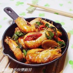 三杯泰国虾的做法[图]