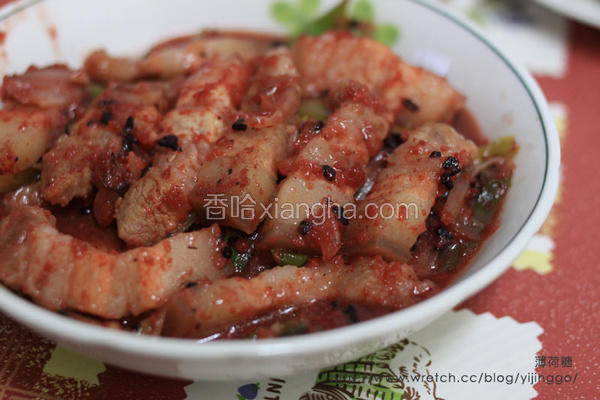红槽肉