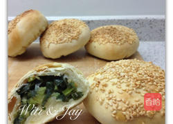 蟹壳黄香葱酥饼的做法图解4