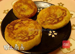 南瓜红豆煎饼的做法图解4