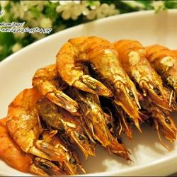 咖哩烤虾的做法[图]