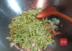 榨菜肉丝四季豆的做法图解3
