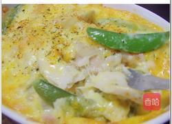 白酱燻鸡焗烤饭的做法图解6