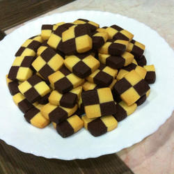 棋格饼干的做法[图]