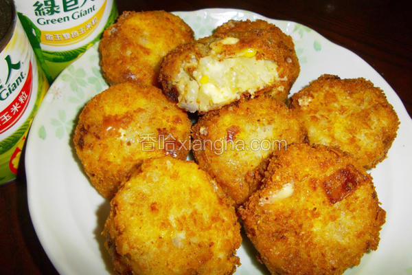 咖哩玉米可乐饼