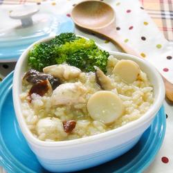 肉燥菇片鸡肉粥的做法[图]