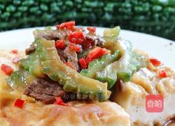 山苦瓜炒牛肉的做法图解5