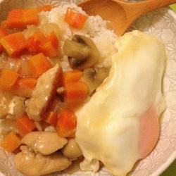 白酱奶油鸡烩饭的做法[图]