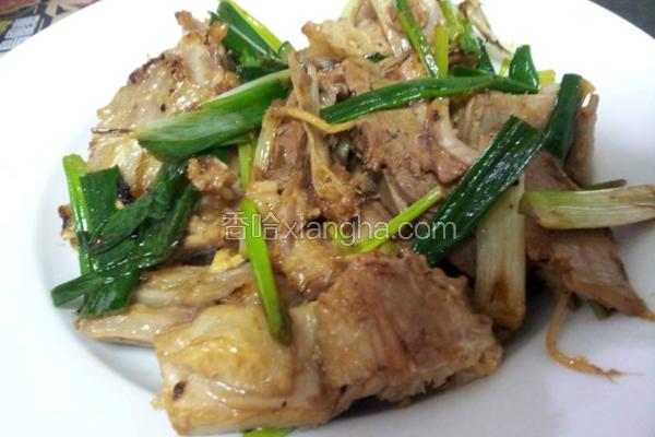 葱烧鸭肉