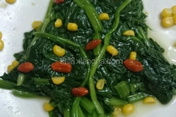 菠菜圣诞树