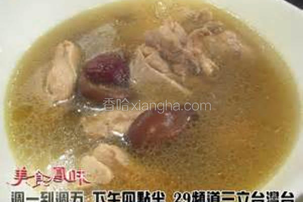 金针菇香菇汤