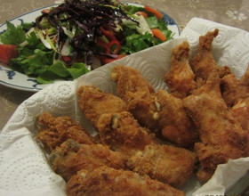 酥炸鸡翅[图]