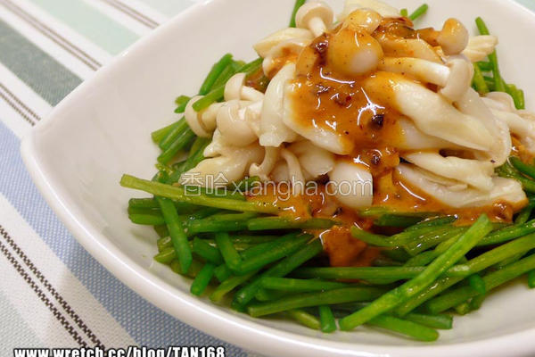 腐乳芝麻酱拌蔬菜