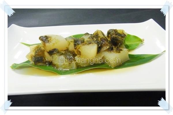 奶油海苔煮萝卜