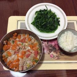 南瓜炖肉的做法[图]