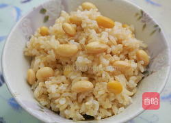 黄豆糙米饭的做法图解2