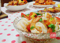 生菜果醋凉拌虾的做法图解7