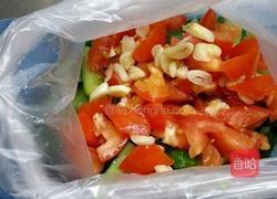 凉拌茄丁小黄瓜的做法图解4