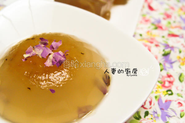 莲藕冻玫瑰