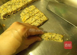 芝麻麦片硬饼干的做法图解7