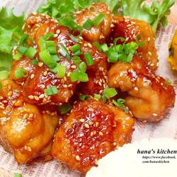 芝麻葱花鸡块的做法[图]