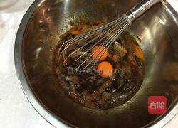 黑糖桂圆核桃蛋糕的做法图解4