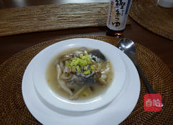 菇菇虱目鱼皮粥的做法图解2